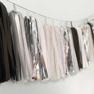 Cutie Black Tassel Garland